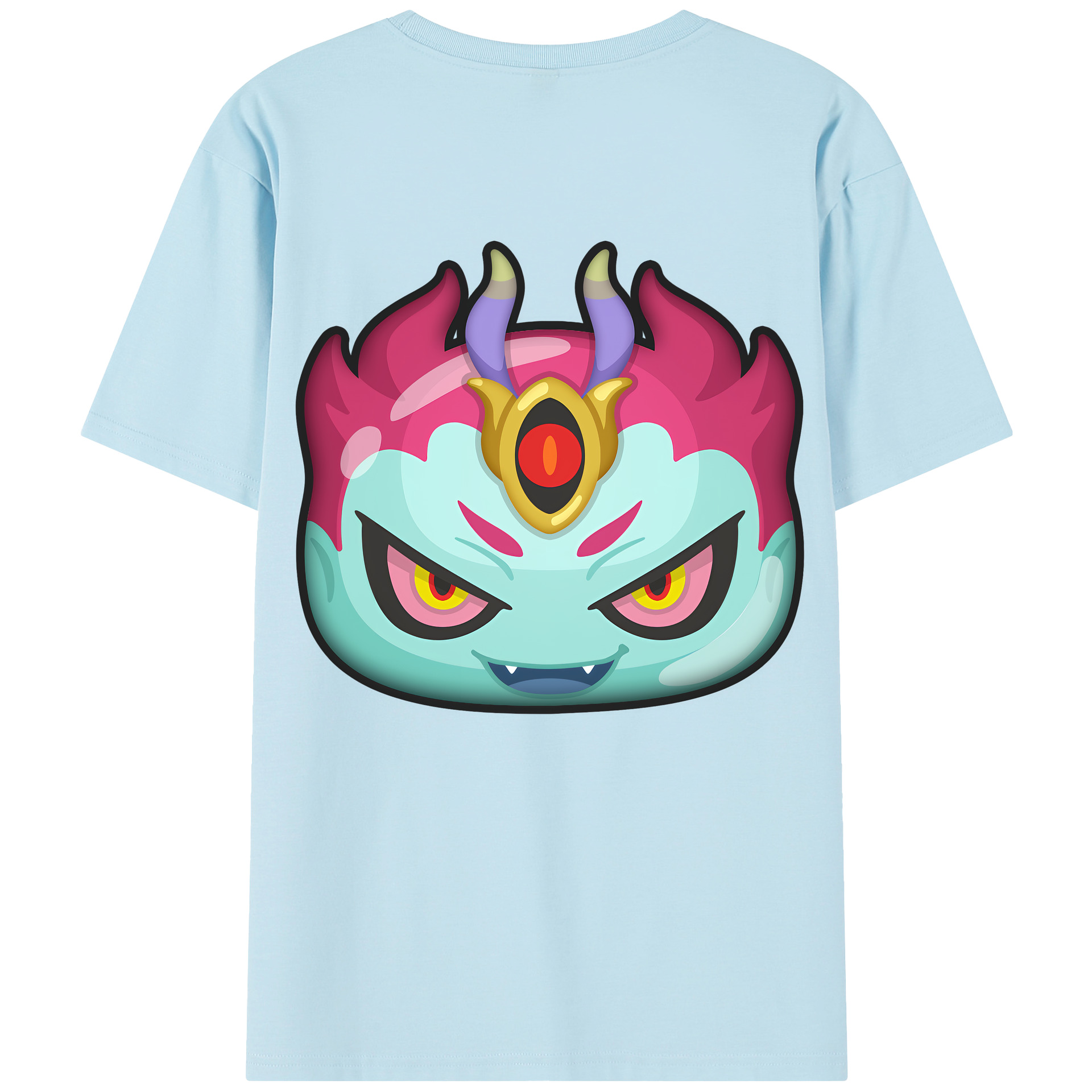 （画像用） 妖怪ウォッチ Yo-kai Watch 綿100％半袖Tシャツ（背面プリント）